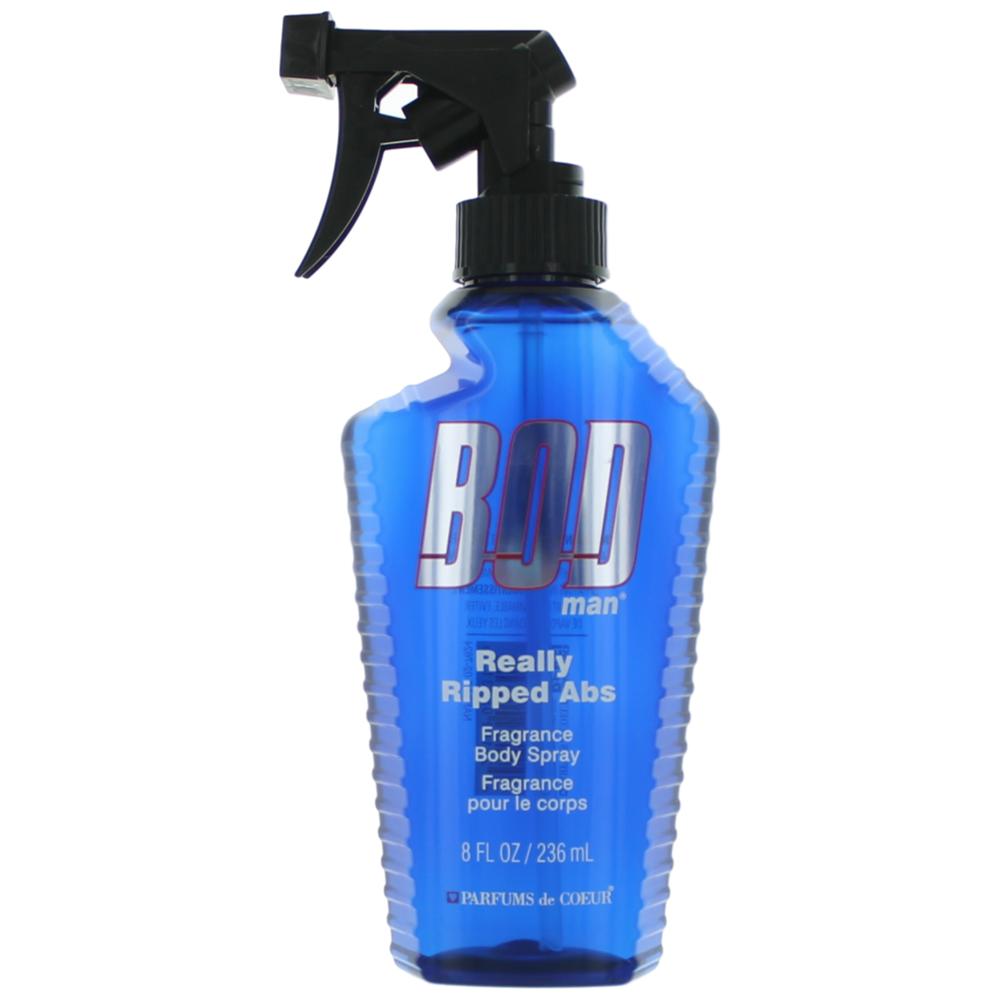 Bottle of Bod Man Really Ripped Abs by Parfums De Coeur, 8 oz Frgrance Body Spray for Men